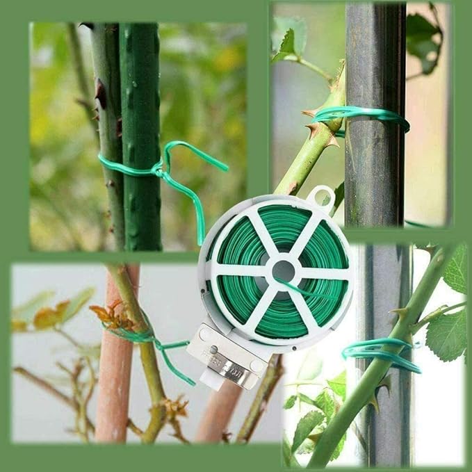 Rolo 50 metros De Ligação Para suportes de Plantas multifuncional Ecológico - Canto do Jardim™ (Compre 1, Leve 2)