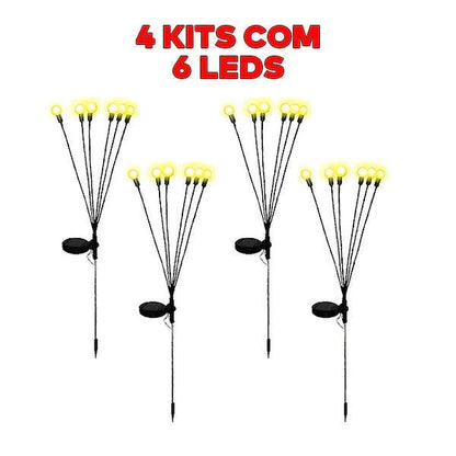 Luminária Vagalume Solar - Canto do Jardim™