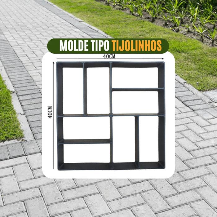 Molde para piso de concreto Canto do Jardim™