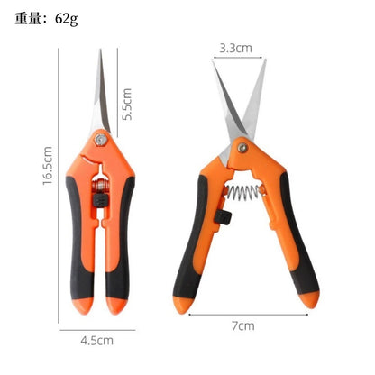 Kit Tesouras de Poda para Jardinagem – 4 Peças