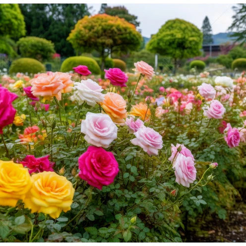 Sementes de Rosas Coloridas – Kit com 360 Unidades