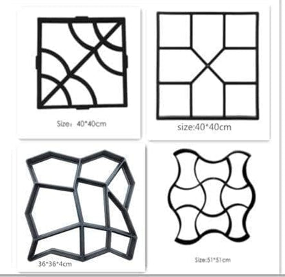 Molde para piso de concreto Canto do Jardim™