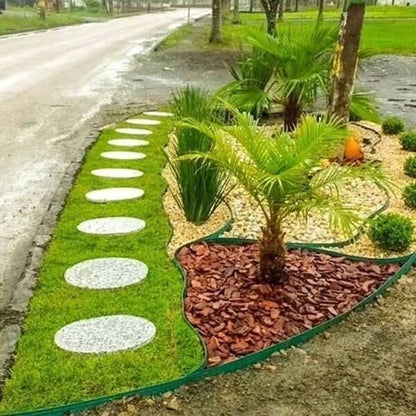 Divisor de Jardim para Grama e Pedra