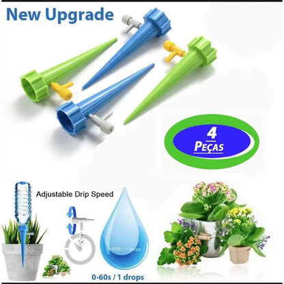 Gotejador para plantas Regulável - Canto do Jardim