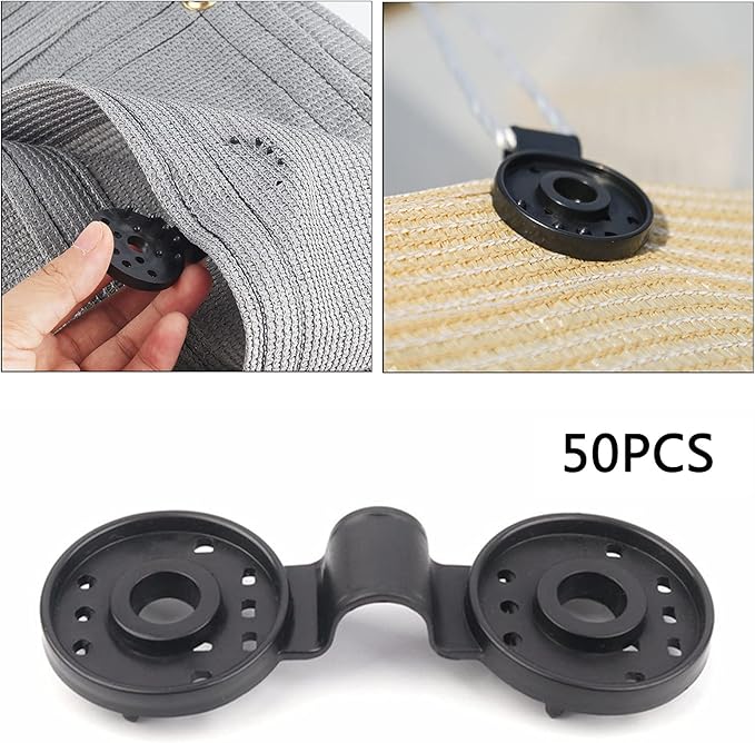 Presilhas para Sombrite, Leves, Fáceis de Usar para seus tecidos  - lockclips™ Canto do Jardim™