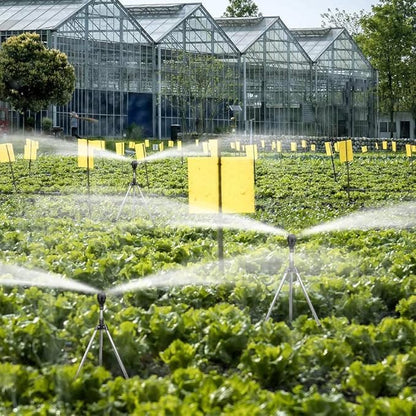 Aspersor Irrigador automático 360 com Tripé - Canto do Jardim™