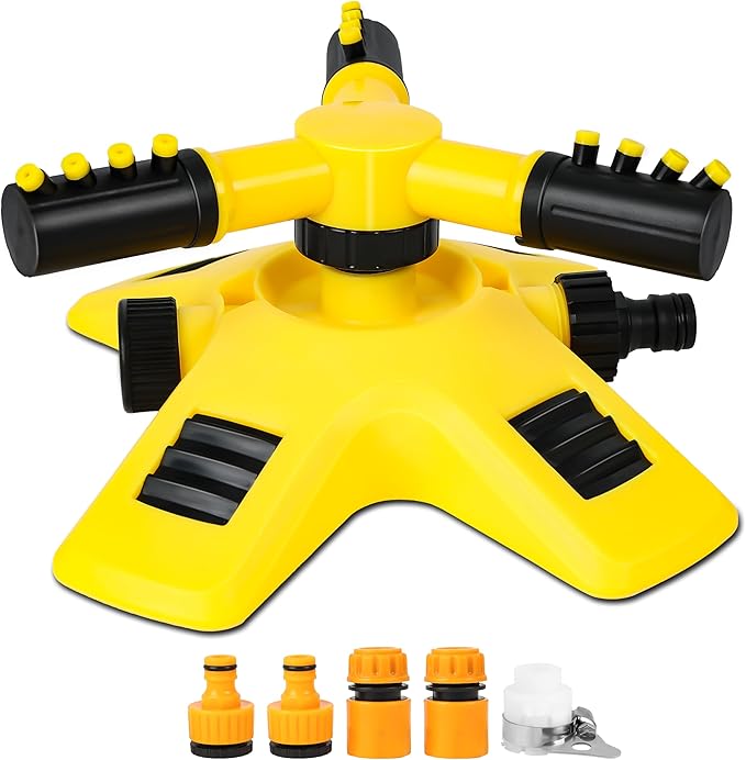 Aspersor Irrigacão Para Jardim e Gramado Econômico Sprinkler 360° (Leve 2 e Pague menos) Canto do Jardim