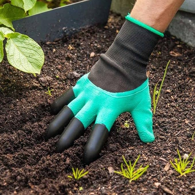 Luvas Para Jardinagem Com Garras - Canto do Jardim™
