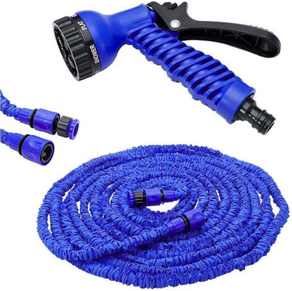 Mangueira De Alta Pressão Expansiva e bico ajustável com 7 modos - Canto do Jardim™
