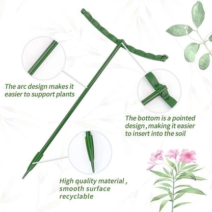 Estacas Ajustáveis para Plantas e Vasos – Kit 4x