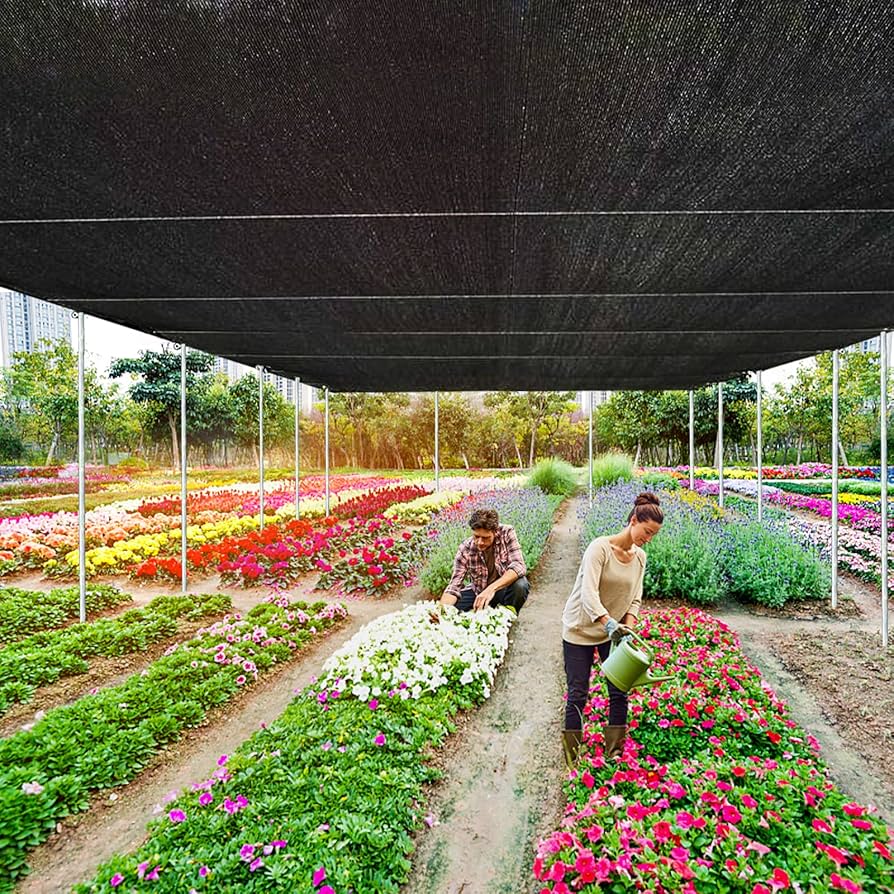 Sombrite 50% ideal para manter suas plantas fortes mesmo no calor ☀️