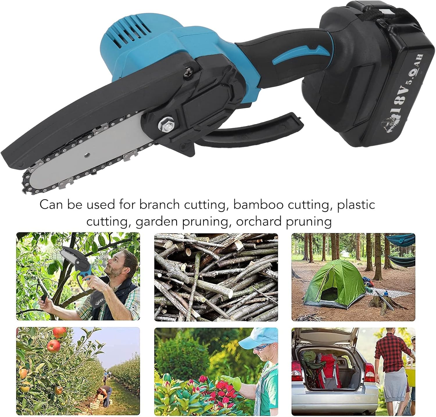 Mini Moto Serra Elétrica De Alta Potência - Canto do Jardim