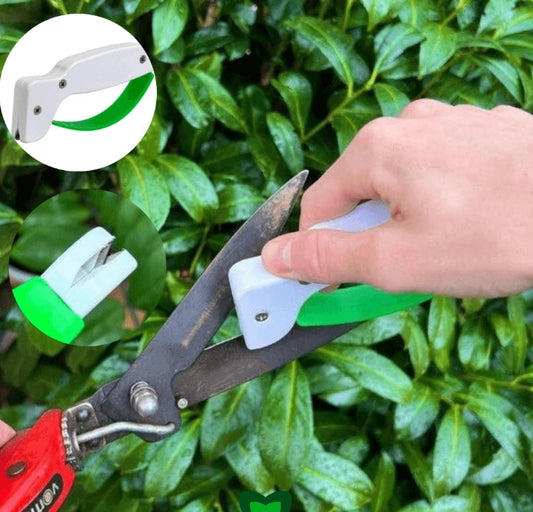 Afiador de Ferramentas com Lâmina de Carboneto Reversível - Canto do Jardim™
