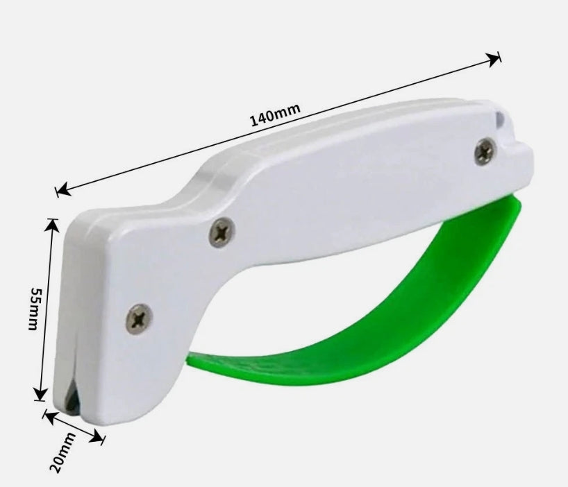 Afiador de Ferramentas com Lâmina de Carboneto Reversível - Canto do Jardim™