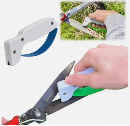 Afiador de Ferramentas com Lâmina de Carboneto Reversível - Canto do Jardim™