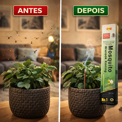 Kit Proteção para Jardim Contra Mosquitos – 6 Meses