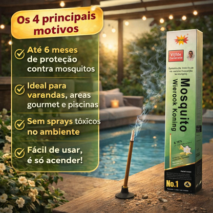Kit Proteção para Jardim Contra Mosquitos – 6 Meses
