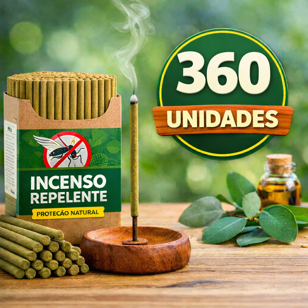 Kit Proteção para Jardim Contra Mosquitos – 6 Meses