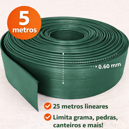 Divisor de Jardim para Grama e Pedra