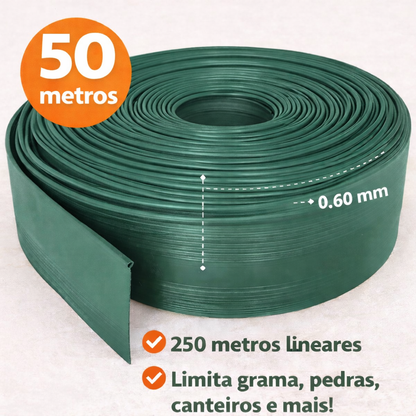 Divisor de Jardim para Grama e Pedra