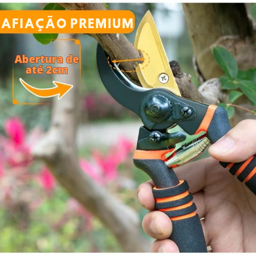 Tesoura de Poda Profissional Corte Preciso