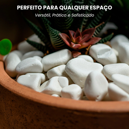 Pedra Branca para Jardim e Paisagismo