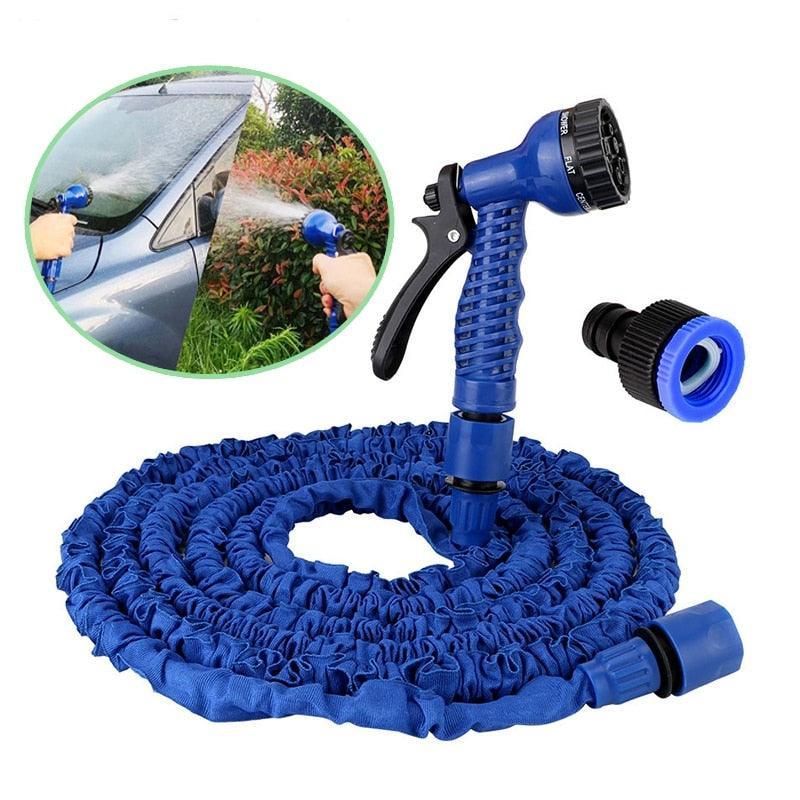 Mangueira De Alta Pressão Expansiva e bico ajustável com 7 modos - Canto do Jardim™