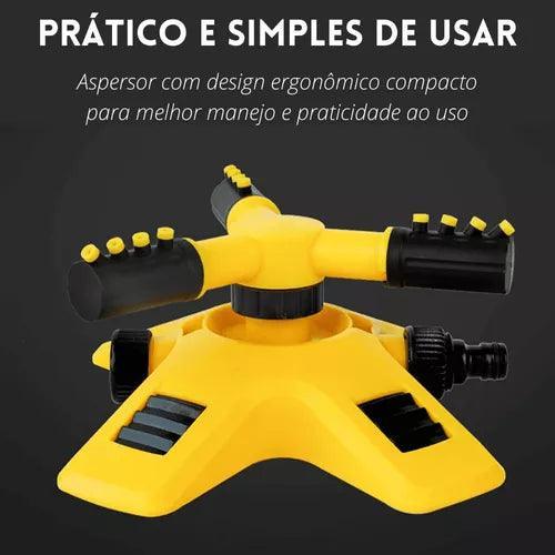 Aspersor Irrigacão Para Jardim e Gramado Econômico Sprinkler 360° (Leve 2 e Pague menos) Canto do Jardim
