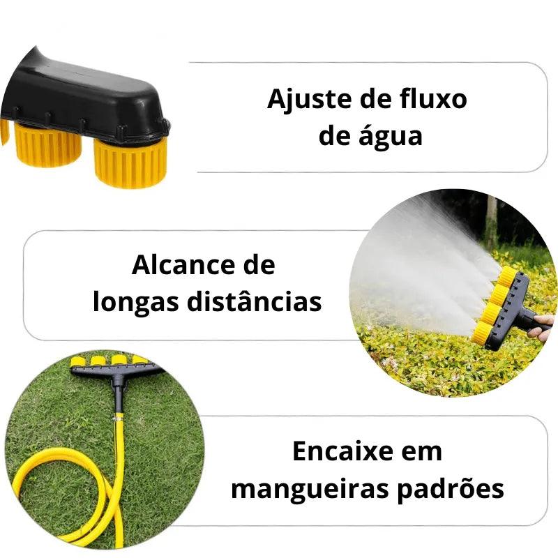 Bico para pulverização de irrigação com Ajuste de Fluxo de Água - Canto do Jardim