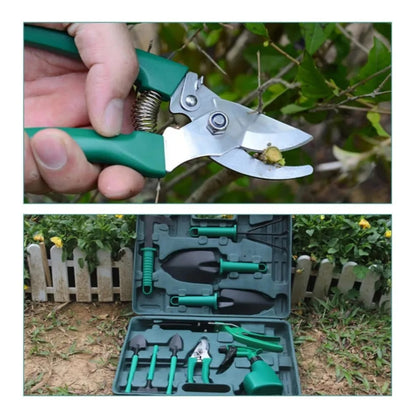 Kit Ferramentas de Jardinagem com Maleta – 10 Peças