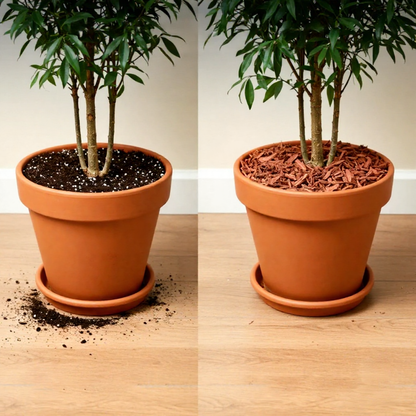 Casca de Pinus Natural para Jardim