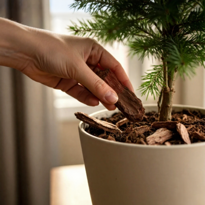 Casca de Pinus Natural para Jardim